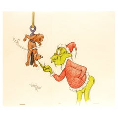 Seusss (Virgil Ross). Wie der Grinch Weihnachten gestohlen hat & Max ORIGINALZIEHUNG