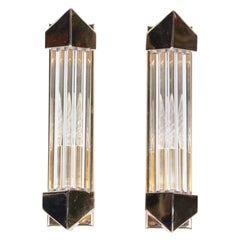 Hollywood Regency Set of German Wall Lamps from Bauhaus, 1970s