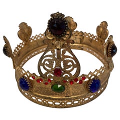 Antique couronne religieuse Sainte-Cœur