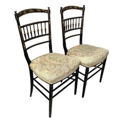 Napoleon III Needlepoint Chairs