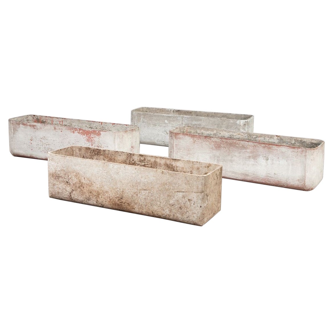 Willy Guhl Rectangular or Window Box Planters For Sale