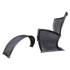 Lounge Chair and Ottoman Set by Paolo Nava Prive