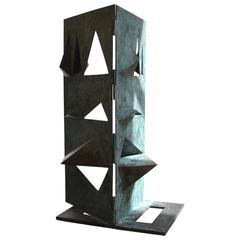 Bronze Sculpture Titled 'Comparison' by Toni Fabris, circa 1972 3