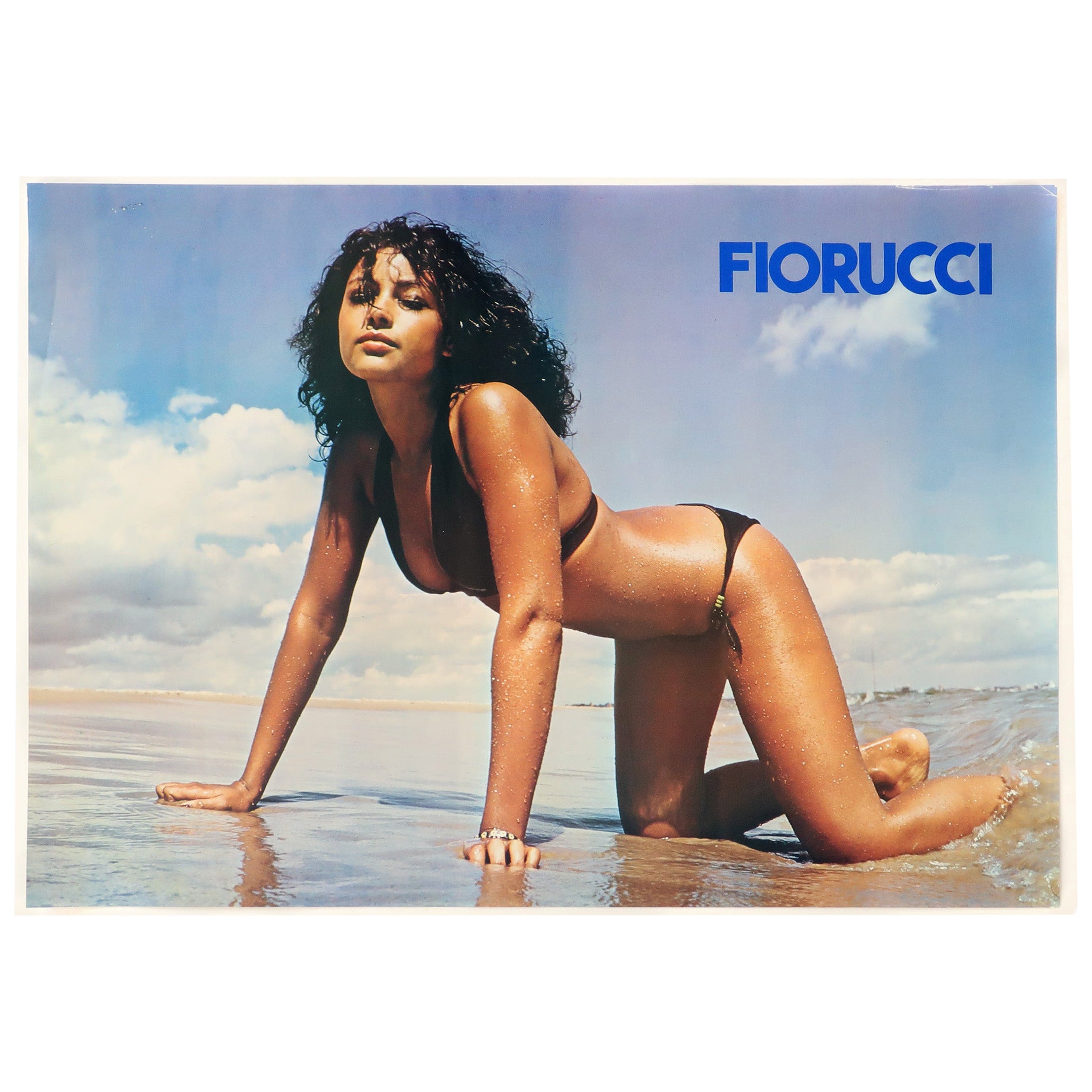 Vintage Fiorucci Beach Bikini Poster 