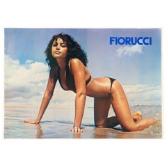 Affiche de Bikini de plage vintage Fiorucci 