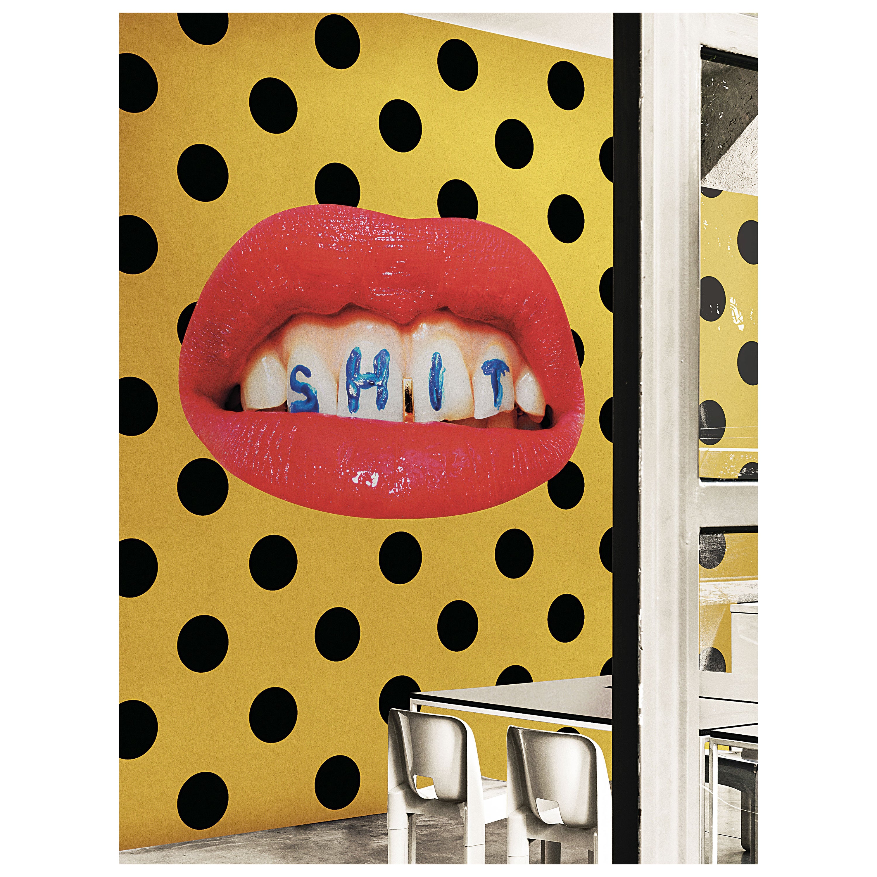LondonArt Exclusive Wallpaper, 02TP 01 Wash Your Mouth For Sale