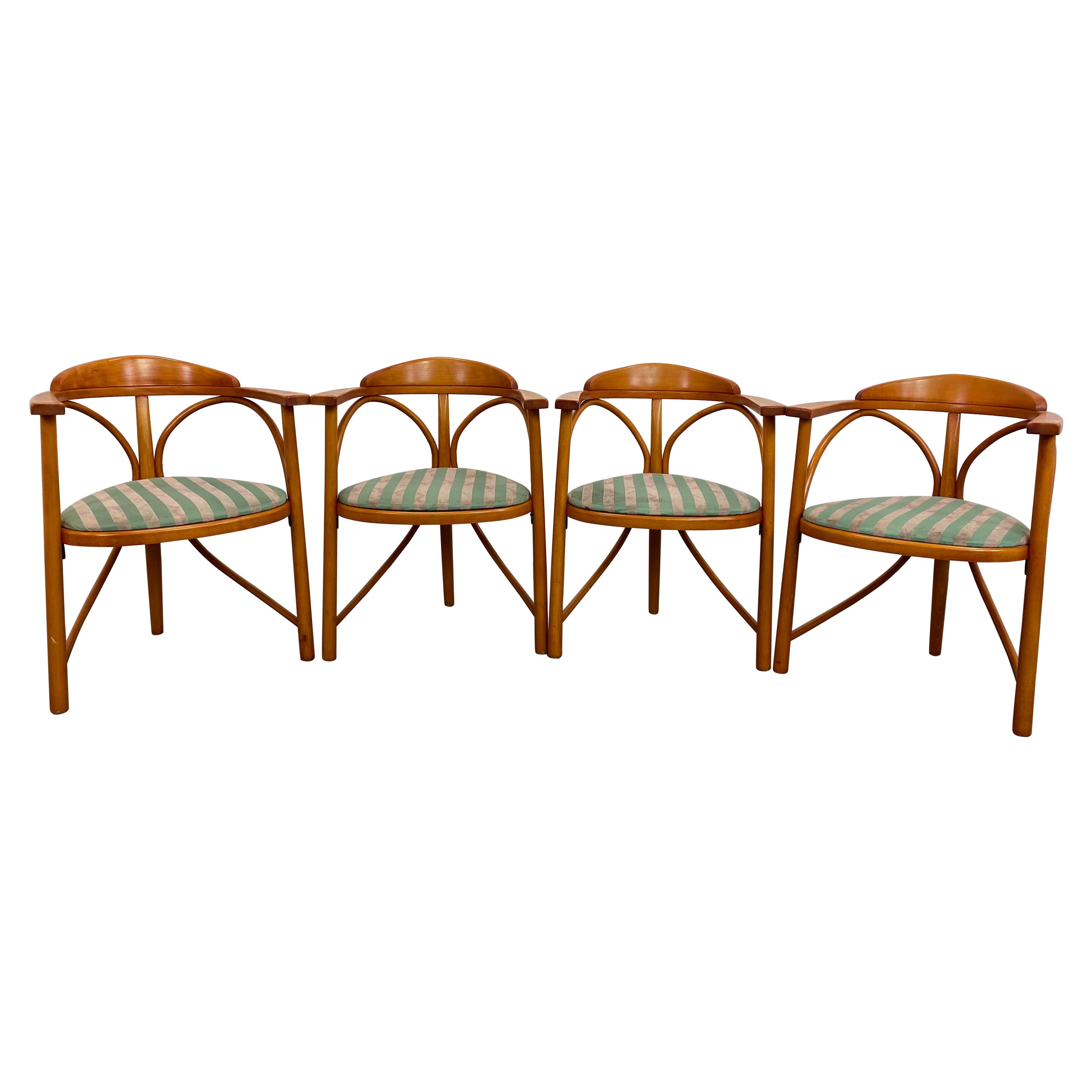 Dining Chairs No.81 by Thonet Debrecsen For Sale