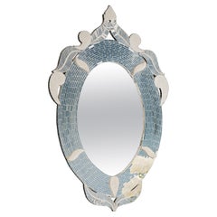 Palazzo Oval Mosaic Mirror, Handmade in the UK by Claire Nayman