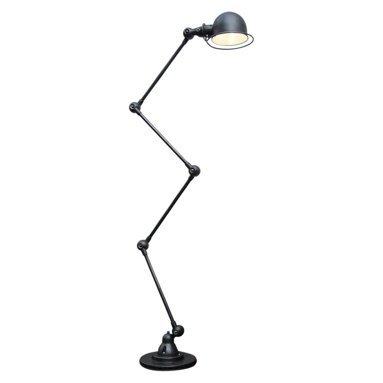 Jean Louis Domecq Jielde Vintage French Modernist Industrial 4 Arms  Floor Lamp  For Sale