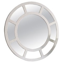 Circular Ventana Mosaic Mirror Hand Made in the Uk by Claire Nayman