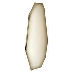 Specchio contemporaneo 'Tafla C1', Collezione AURUM, Oro chiaro, di Zieta