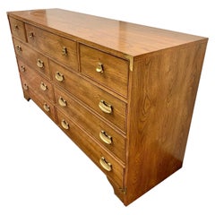 Mid-Century Modern Iconic Campaign Dresser Chest of Drawers