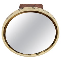 Miroir italien rétro-éclairé, style Fornasetti