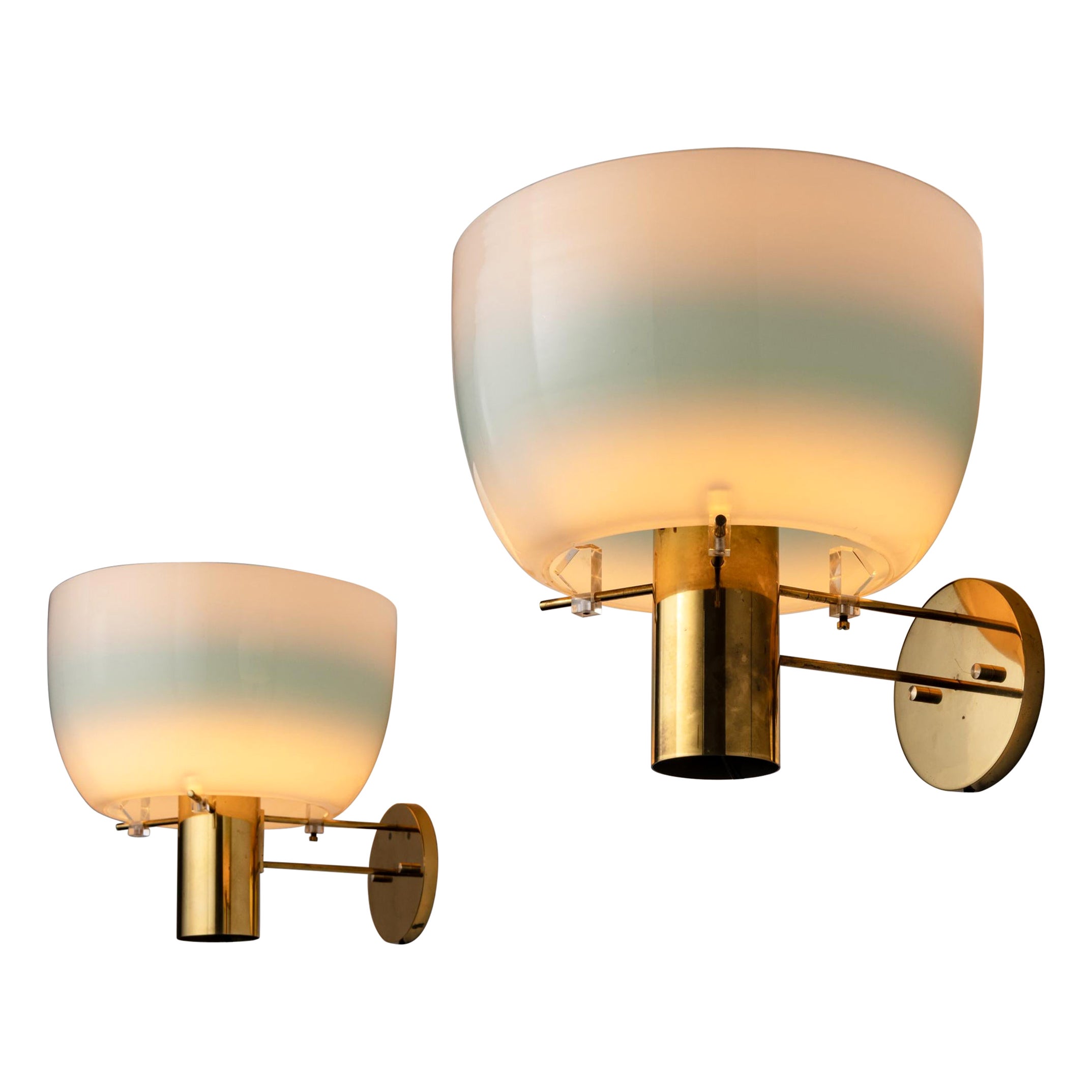 Pair of Model 1121 Sconces by Ostuni & Forti for Oluce