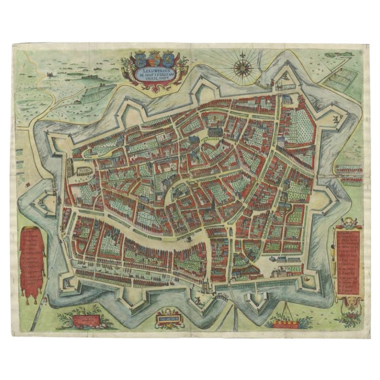 handcolored-rare-map-of-leeuwarden-capital-of-friesland-the
