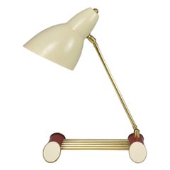1960's Italian Mid-Century Table Lamp in the Style of Stilnovo Stilux