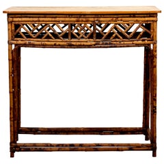 Rattan Console