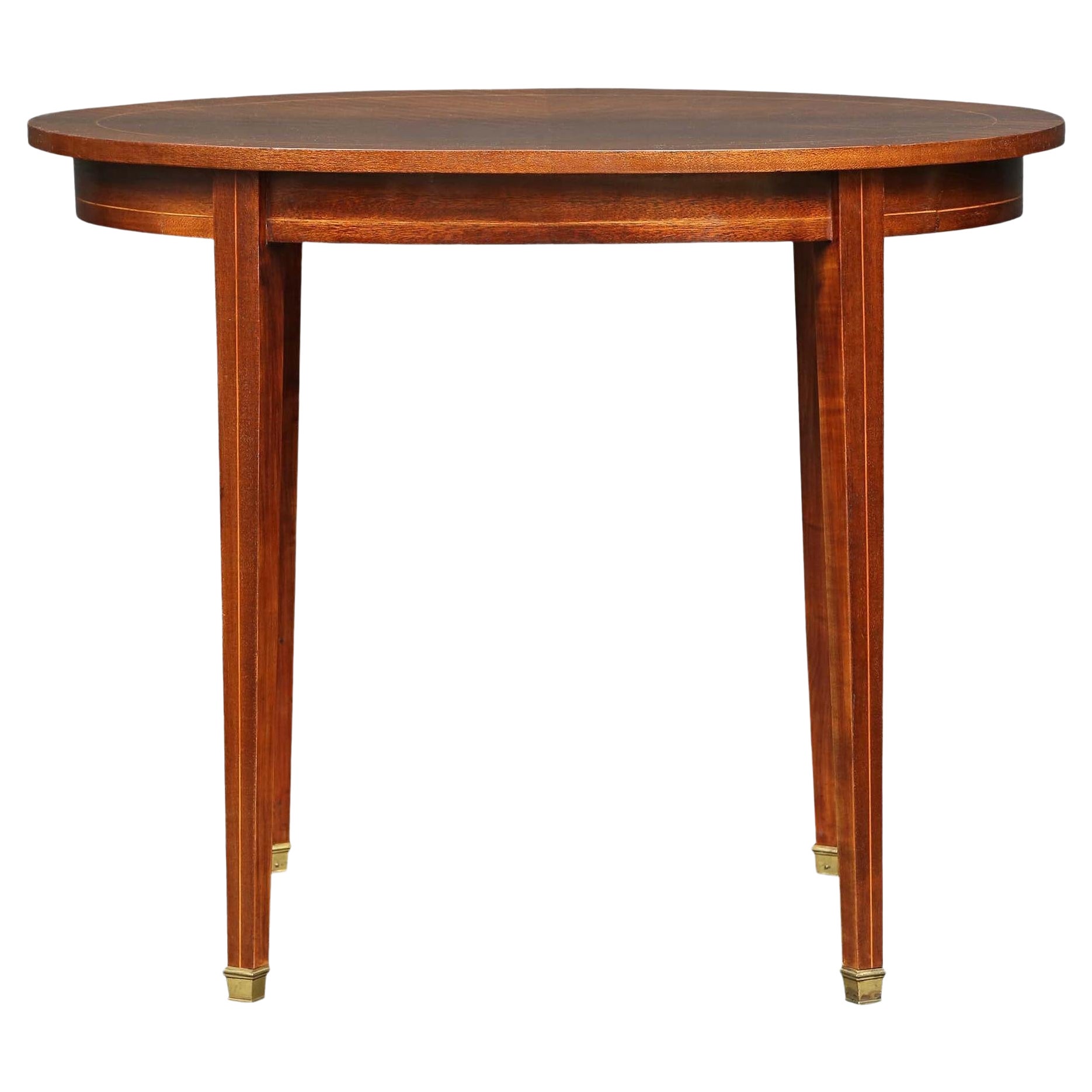 French 19th Century Louis XVI St. Tulipwood Side Table For Sale