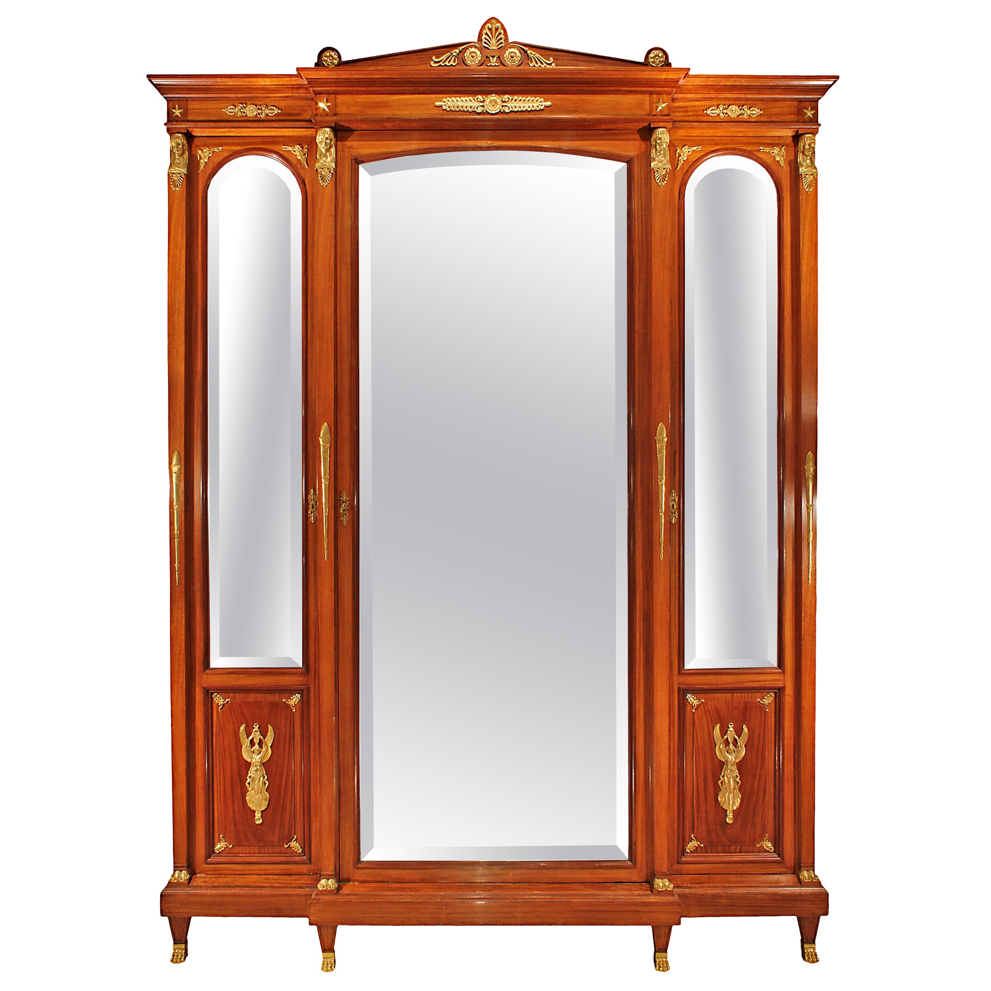 American Empire Armoire at 1stDibs