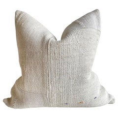 Custom Patchwork Hemp Rug Pillow