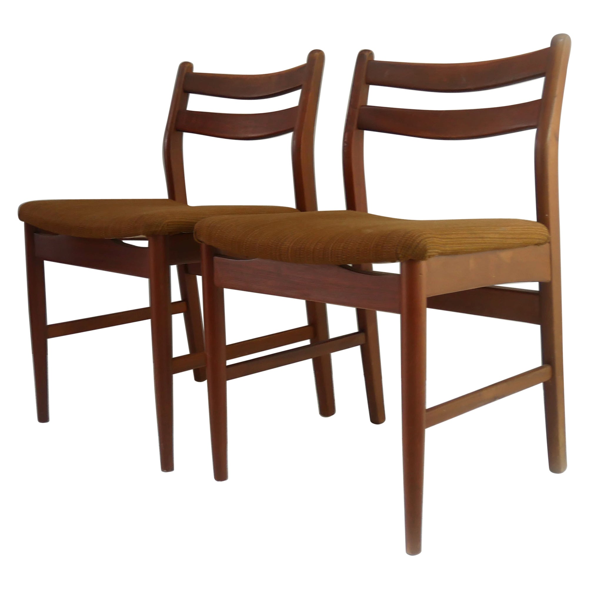 Two 1960’s Mid Century Danish Dining Chairs 'Price for 1 Chair'