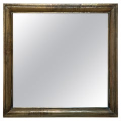 Brass Square Mirror