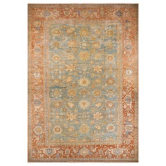 Persischer Ziegler Sultanabad-Teppich des 19. Jahrhunderts ( 15'8" x 22' - 477 x 670 cm)