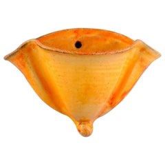 Kähler, Denmark, Flowerpot for Wall Hanging in Glazed Stoneware