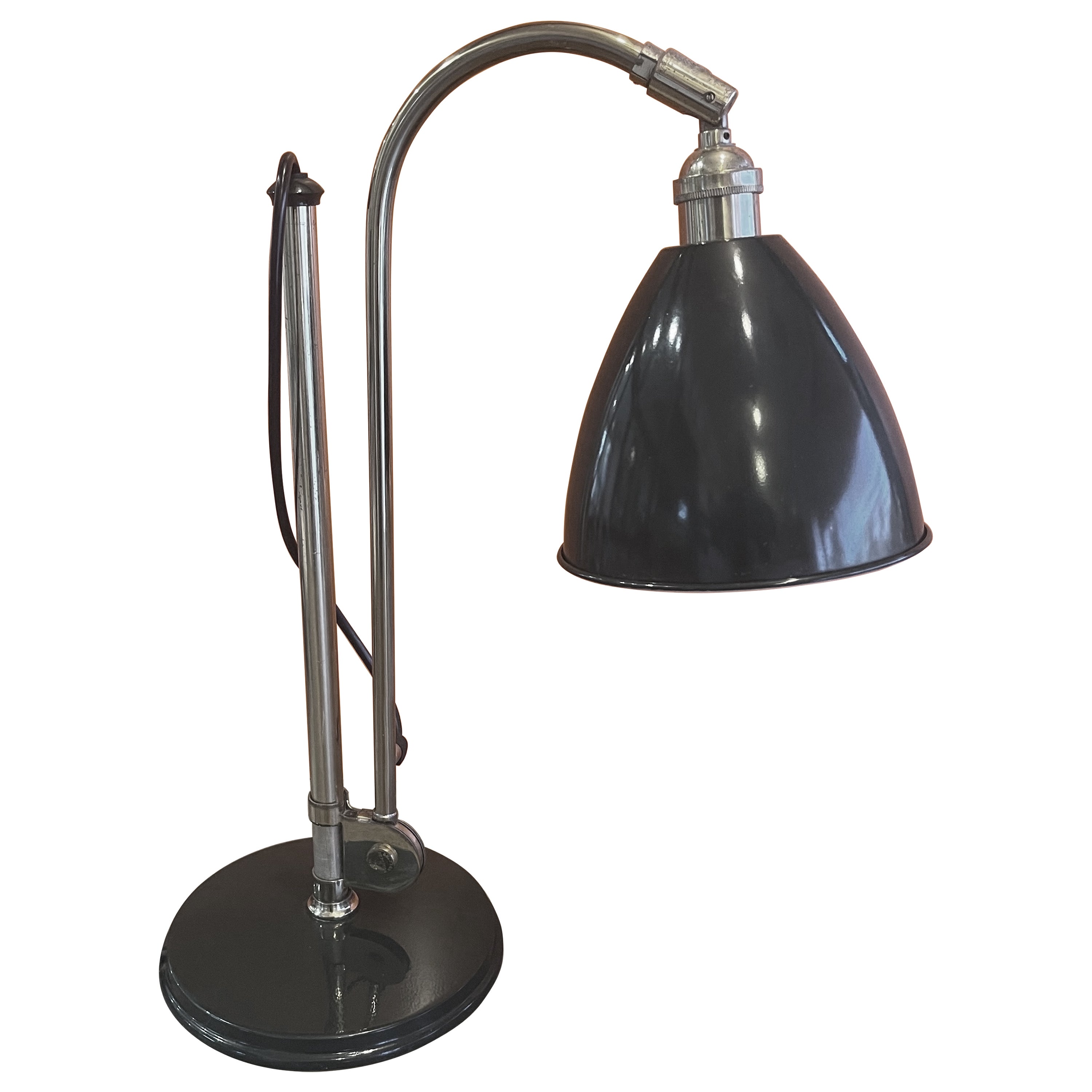 Industrial Architectural Drawing Lamp by Louis Baldinger For Sale