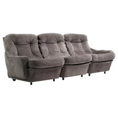 Used ‘Orchidée’ Modular Sofa by Michel Cadestin
