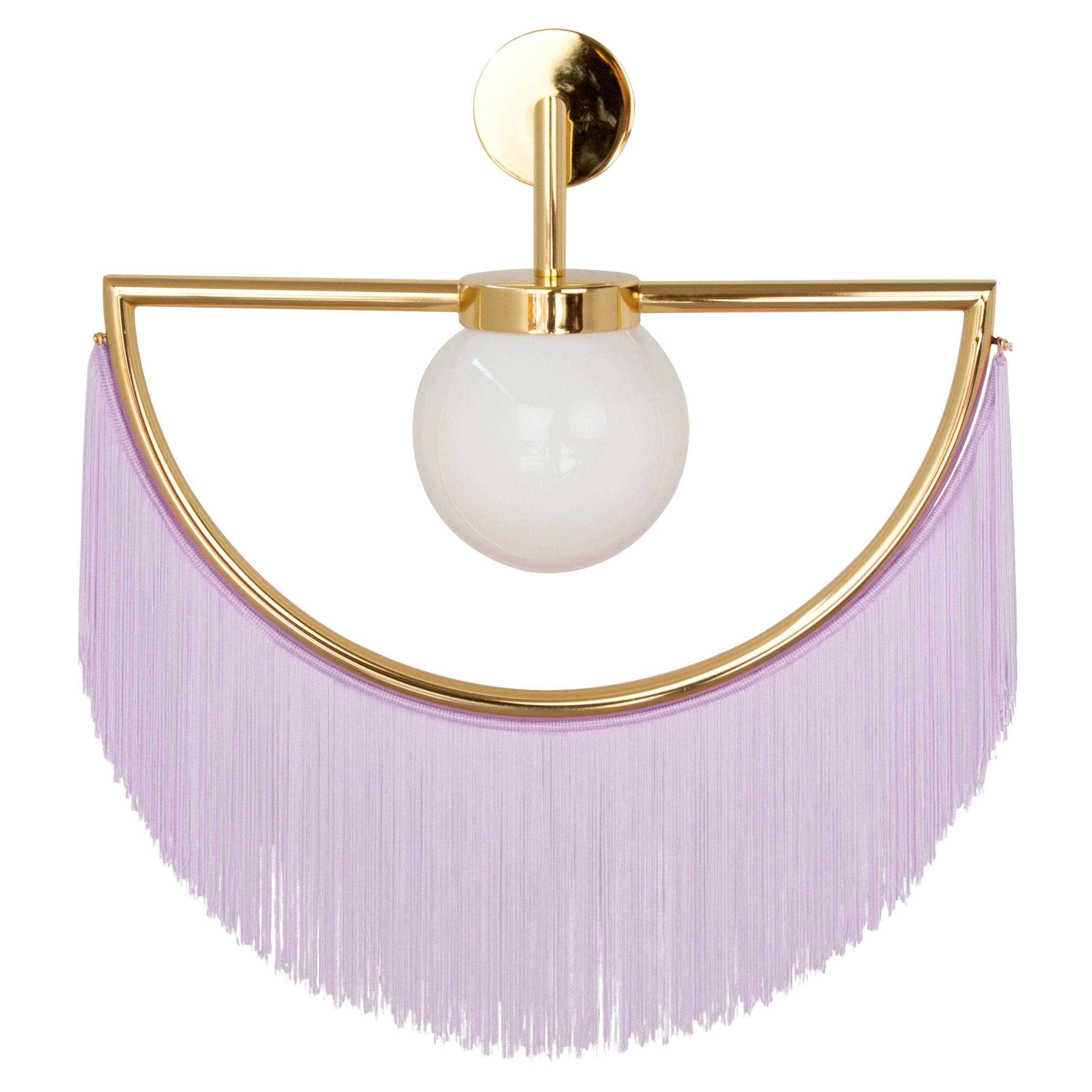 Wink Wall Lamp Large by Houtique, Light Purple