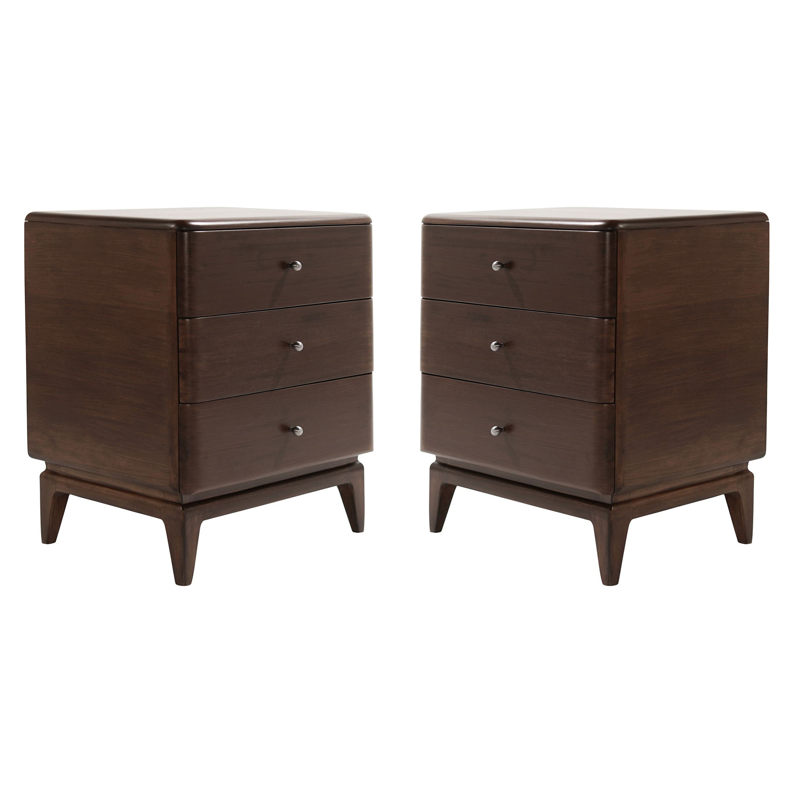 Set of Bedside Tables by Heywood Wakefield, 1950s