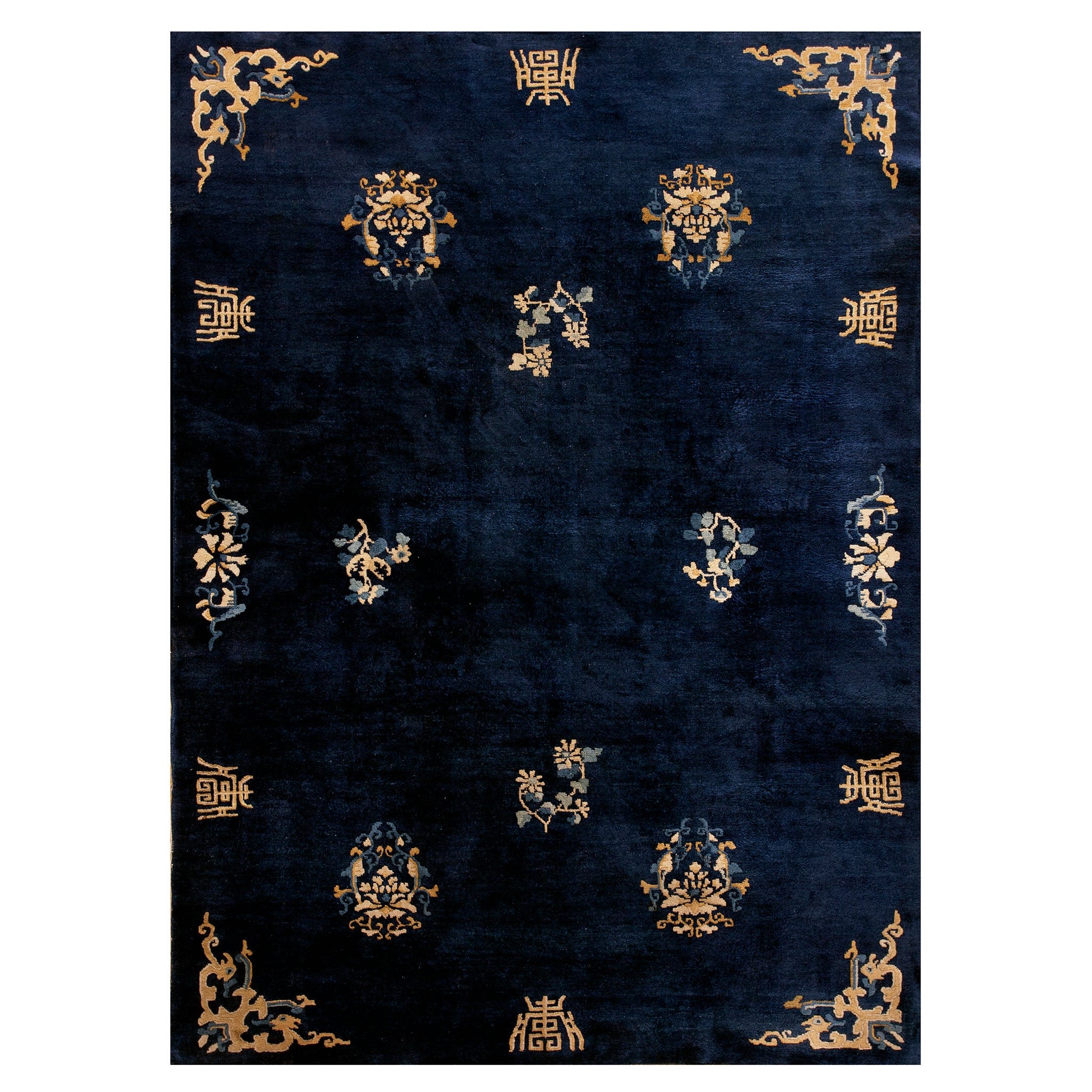 Early 20th Century Chinese Peking Carpet ( 6'3" x 8'6" - 191 x 259 ) For Sale