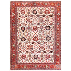 Nazmiyal Collection Antique Persian Sultanabad Rug. 10 ft 3 in x 13 ft 6 in