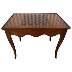 Used Country French Style Game Table