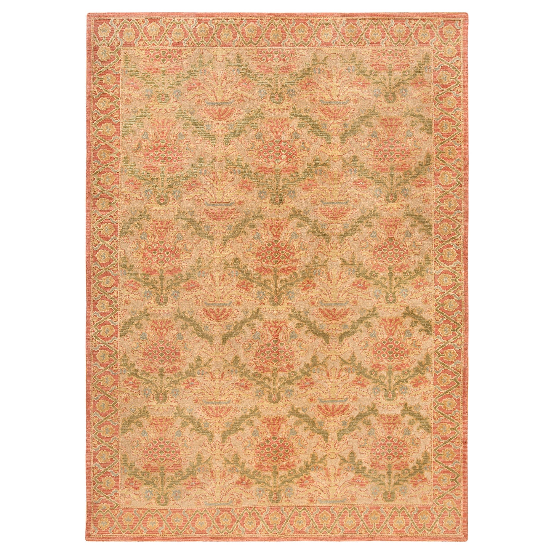 Nazmiyal Collection Vintage Spanish Rug. 8 ft 2 in x 11 ft 6 in