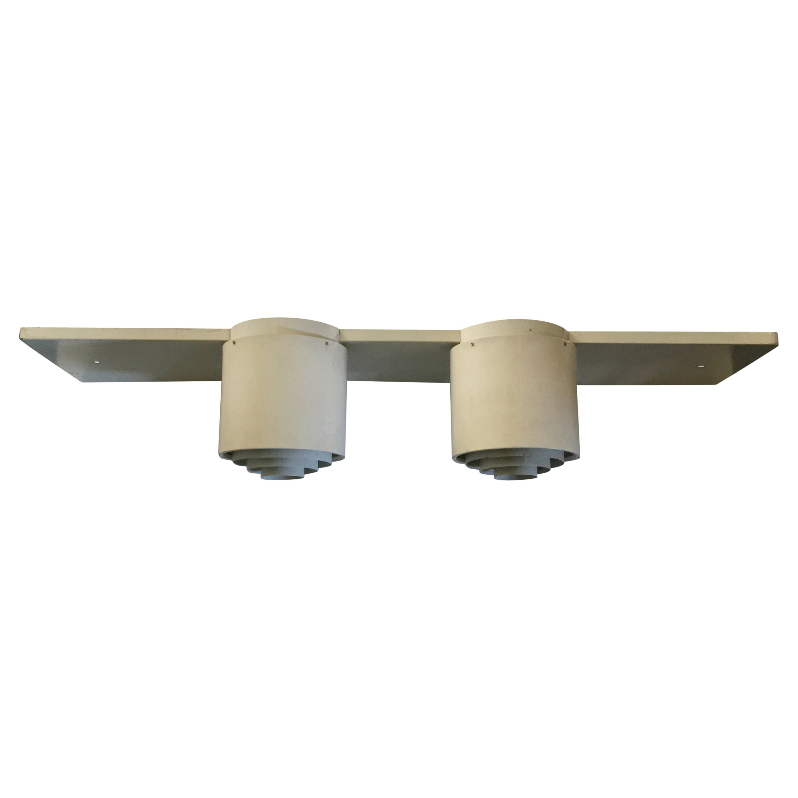 Twin Ceiling Lamp by Alvar Aalto, Made by Idman, Finland For Sale