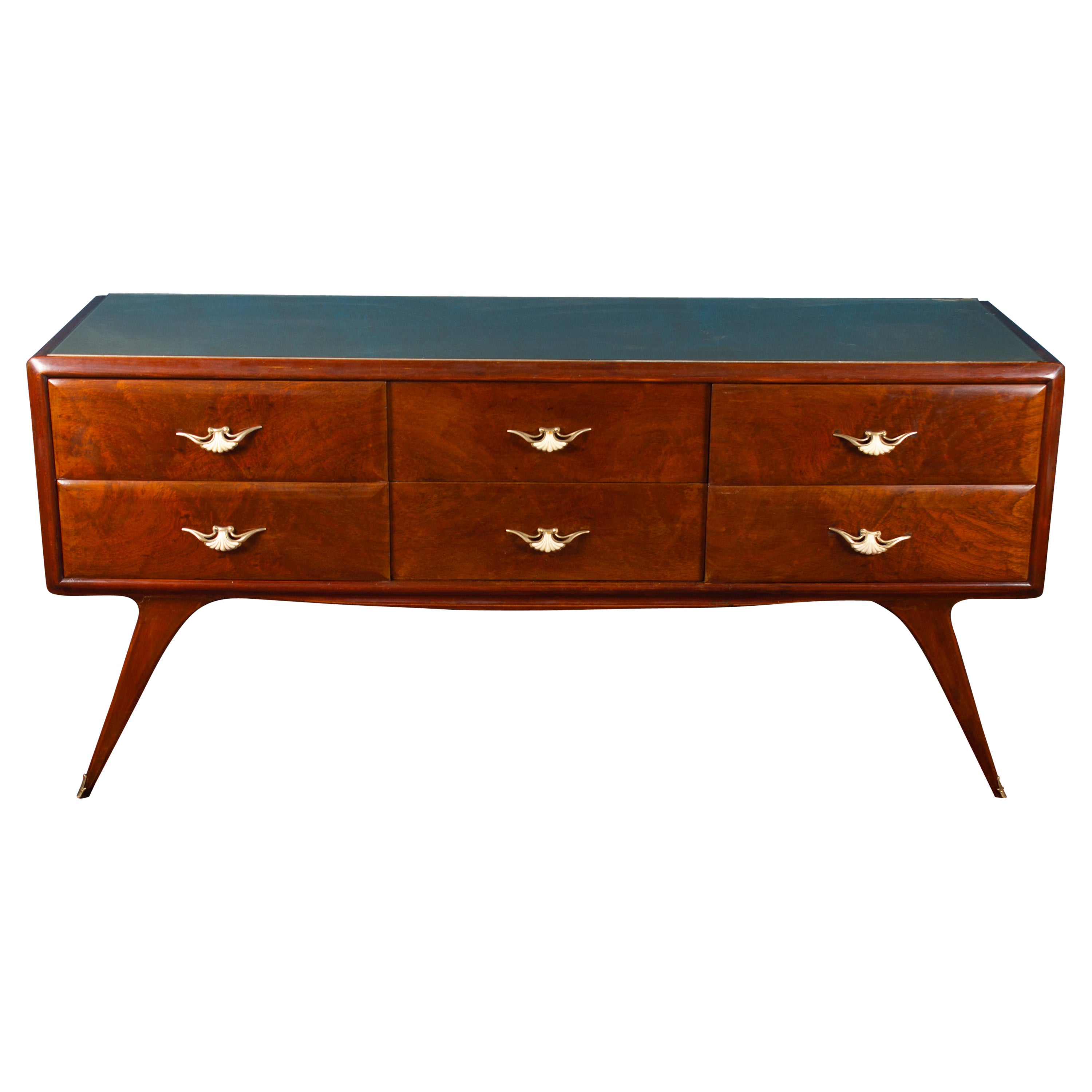 Splendid Italian Mid-Century Commode or Dresser, circa 1950s