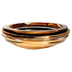 Anna Torfs Part Coupe Gold Scultura / Vaso in vetro