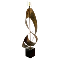 Large Sculpture Table Lamp by Laurel Lighting