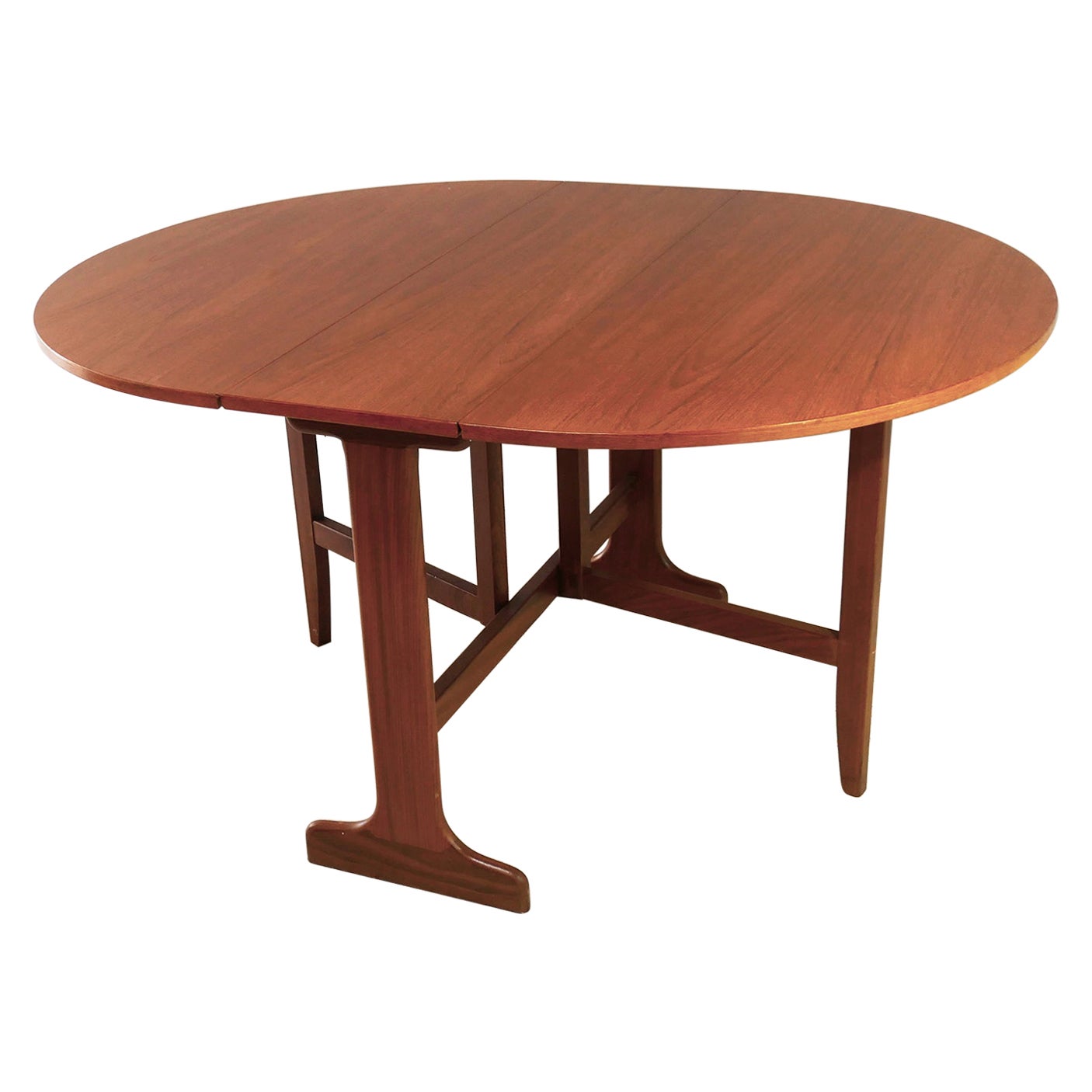 1960’s Mid-Century Extending G Plan Drop Leaf Teak Extending Dining Table