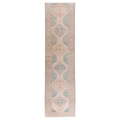 Tapis de couloir persan Malayer vintage  3'6 x 16'10 pouces