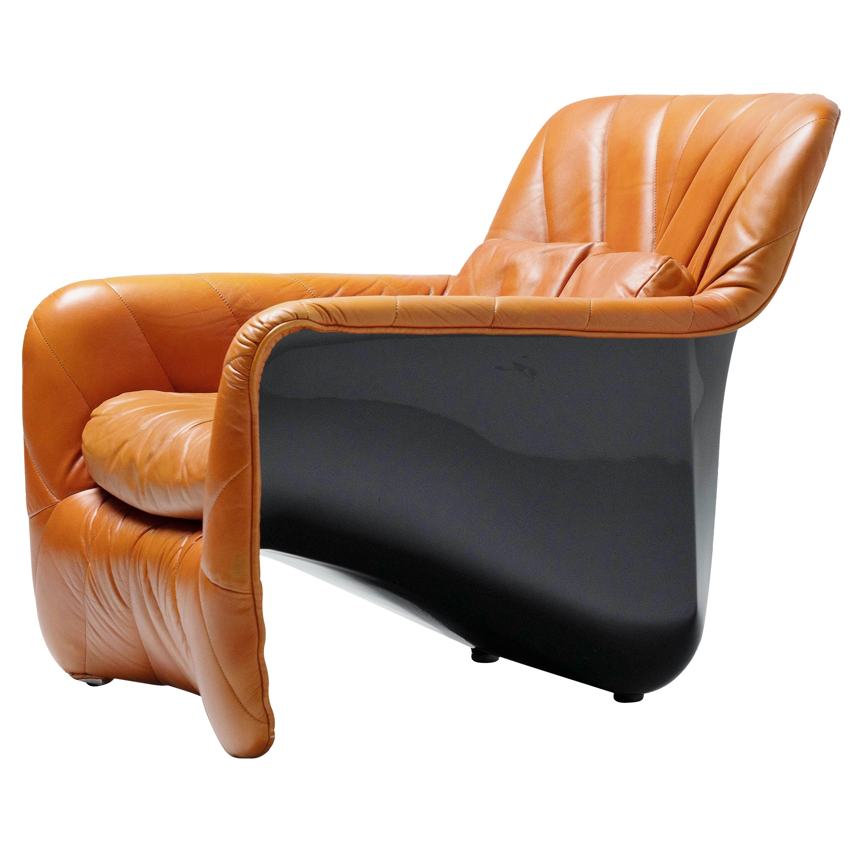 Carlo Bartoli Bicia Lounge Chair Arflex, Italy, 1969 For Sale