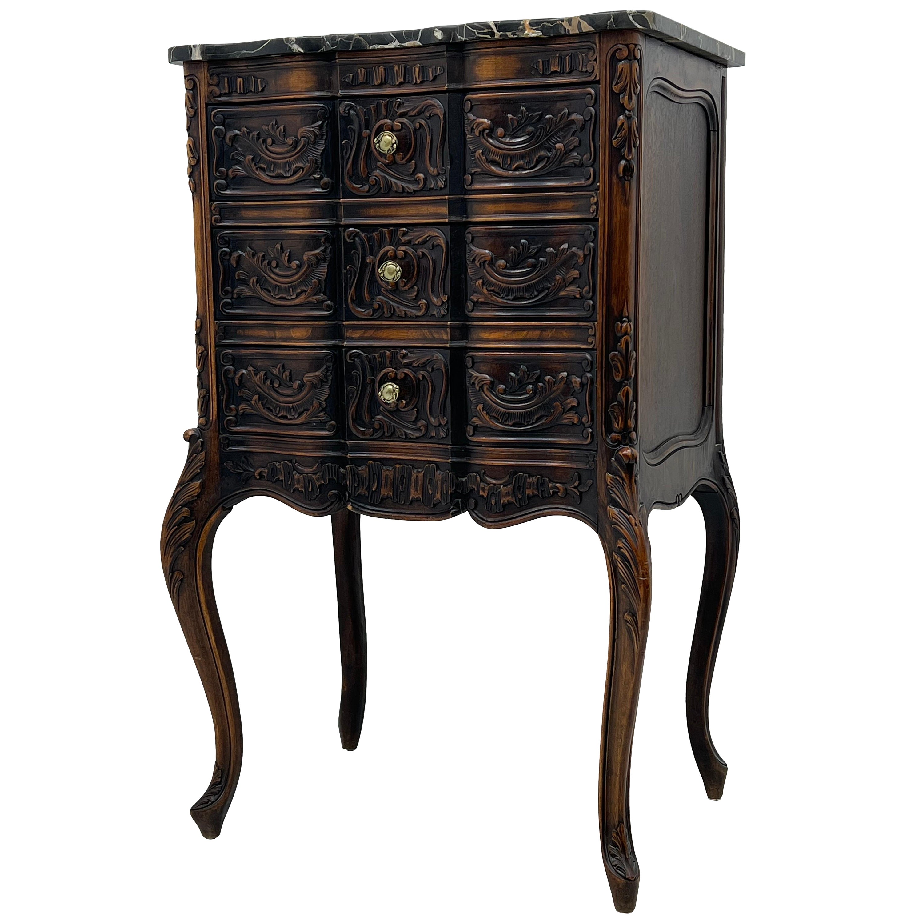 Antique Country French Commode or Cabinet or Stand at 1stDibs