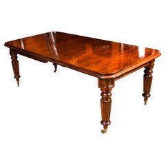 Ancienne table à manger à rallonge victorienne du début de l'ère victorienne par Gillows, 19ème siècle