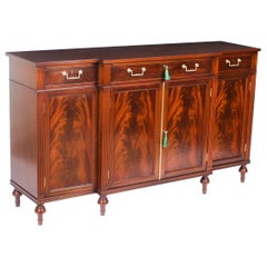 Vintage Sideboard in Flame Mahogany by William Tillman 20th C