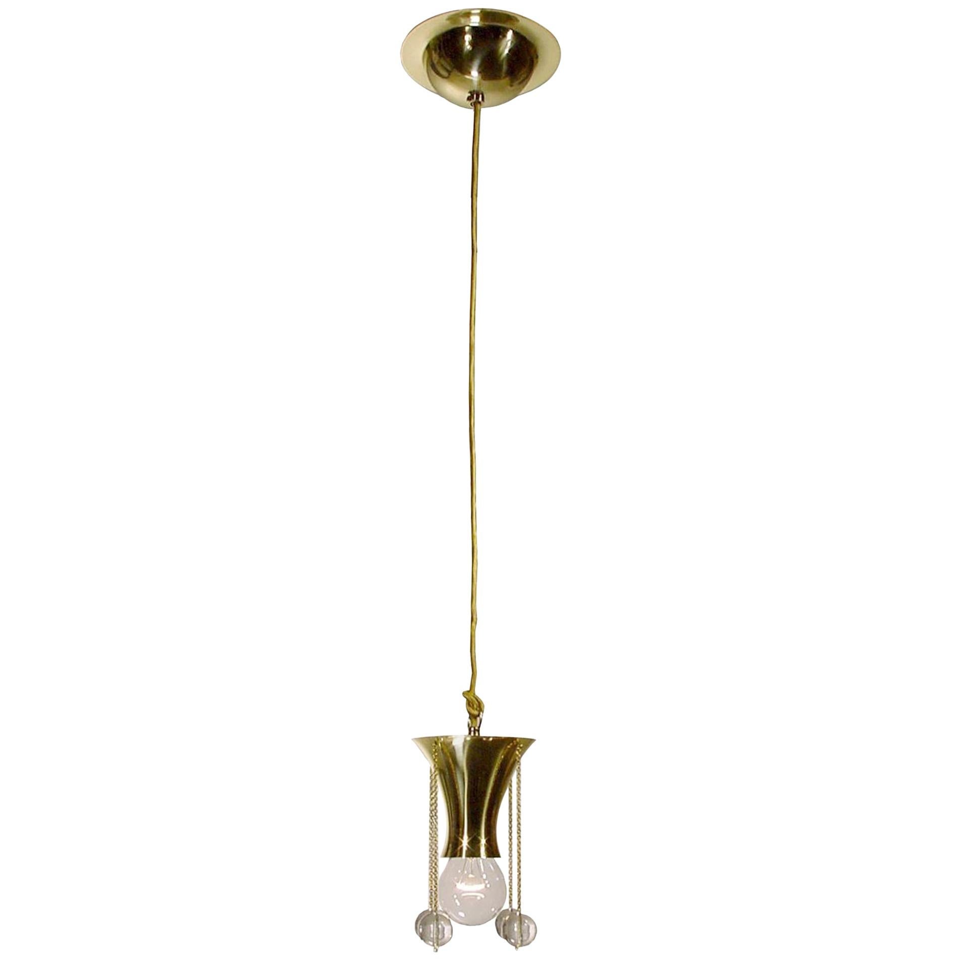 Josef Hoffmann Jugendstil Single Light Pendant for Wiener Werkstätte,  Re-Edition For Sale at 1stDibs