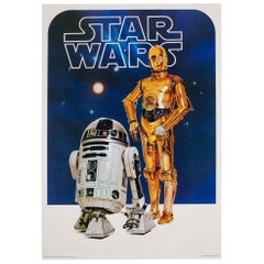 Original "Star Wars", 1977 Film Movie Poster US Commercial - Linen Backed