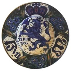Aluminia Commemorative Plate No 481/352