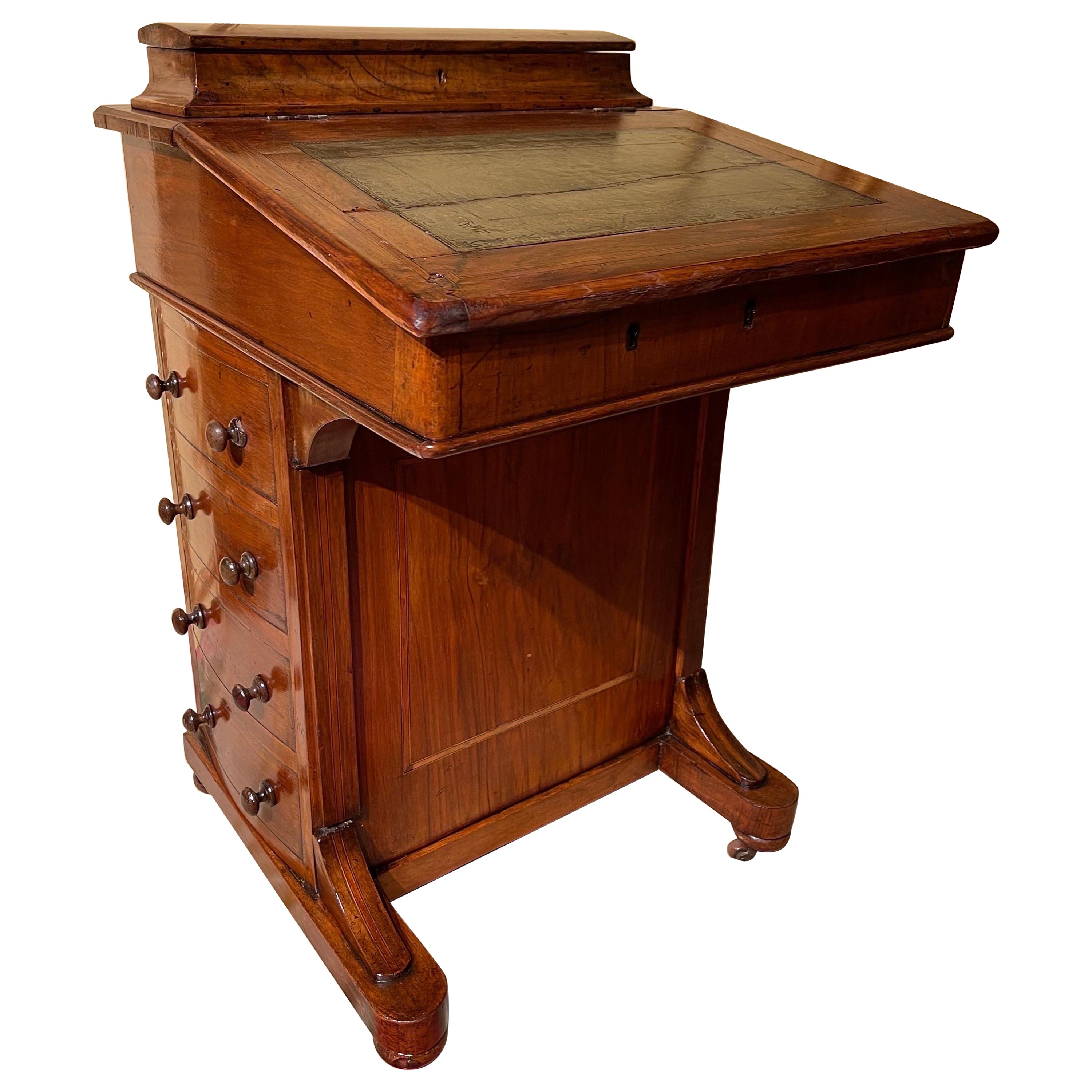 Einzigartiger Mini-Schreibtisch/Damenschreibtisch, England 1890